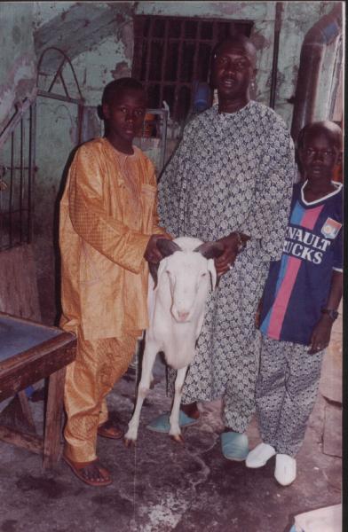 mon p&egrave;re,hamidou et moi